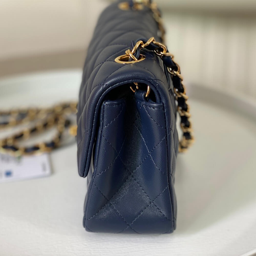 Blue Chanel Mini Flap Bag (high-end grade) - Image 3