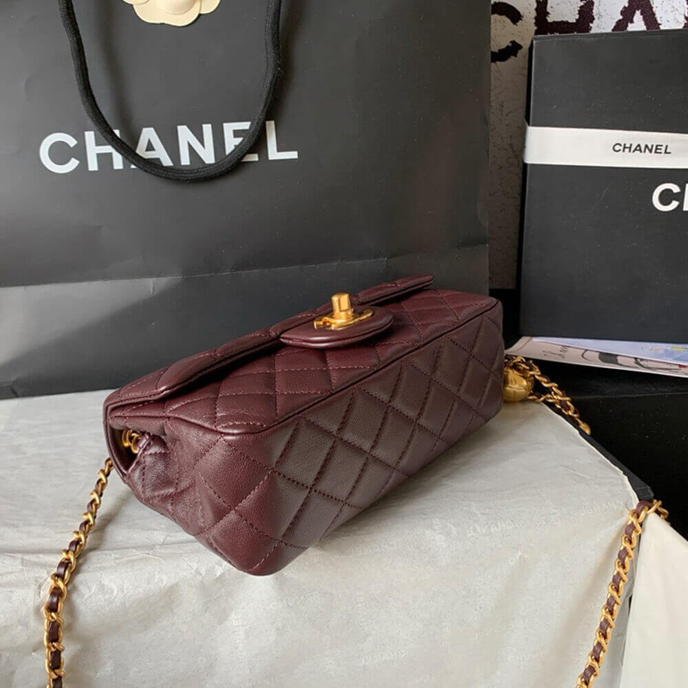 Chanel Pearl Crush Mini Rectangular Flap - Image 3