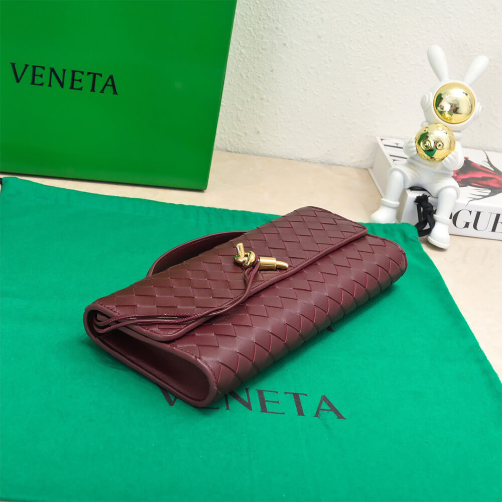 Barolo Bottega Veneta Andiamo Clutch (HIGH-END GRADE) - Image 4