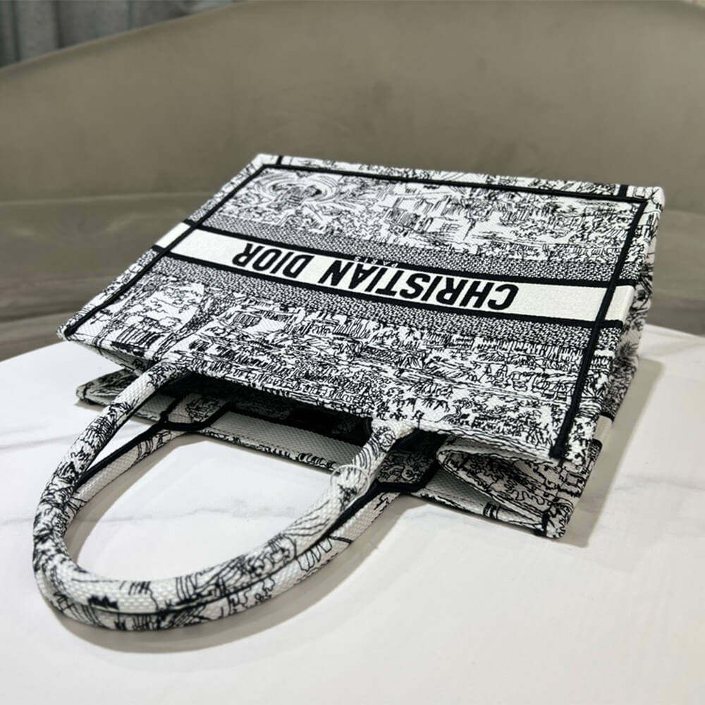 Medium Dior Book Tote - Image 4