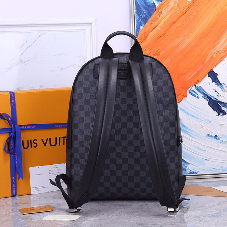 Cowhide LV Josh Backpack - Image 4