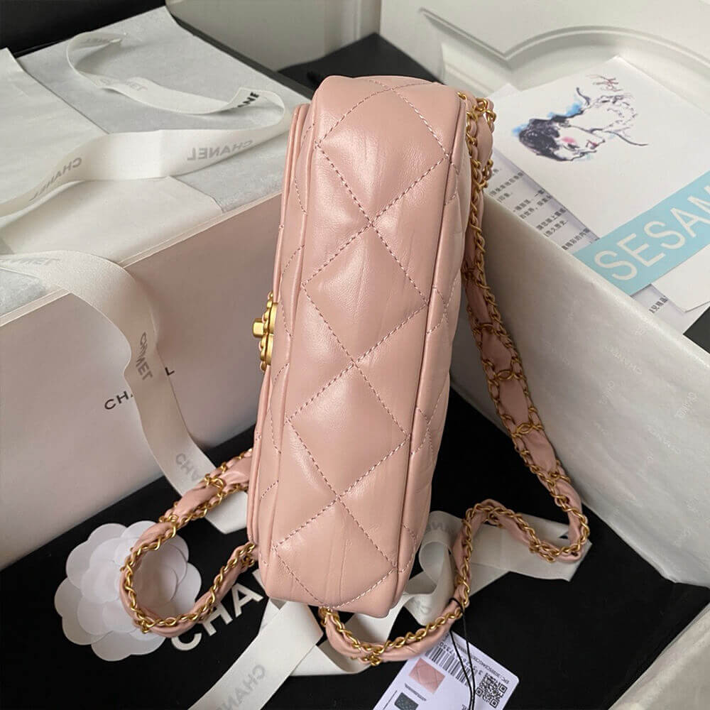 Pink CHANEL MINI FLAP - Image 5