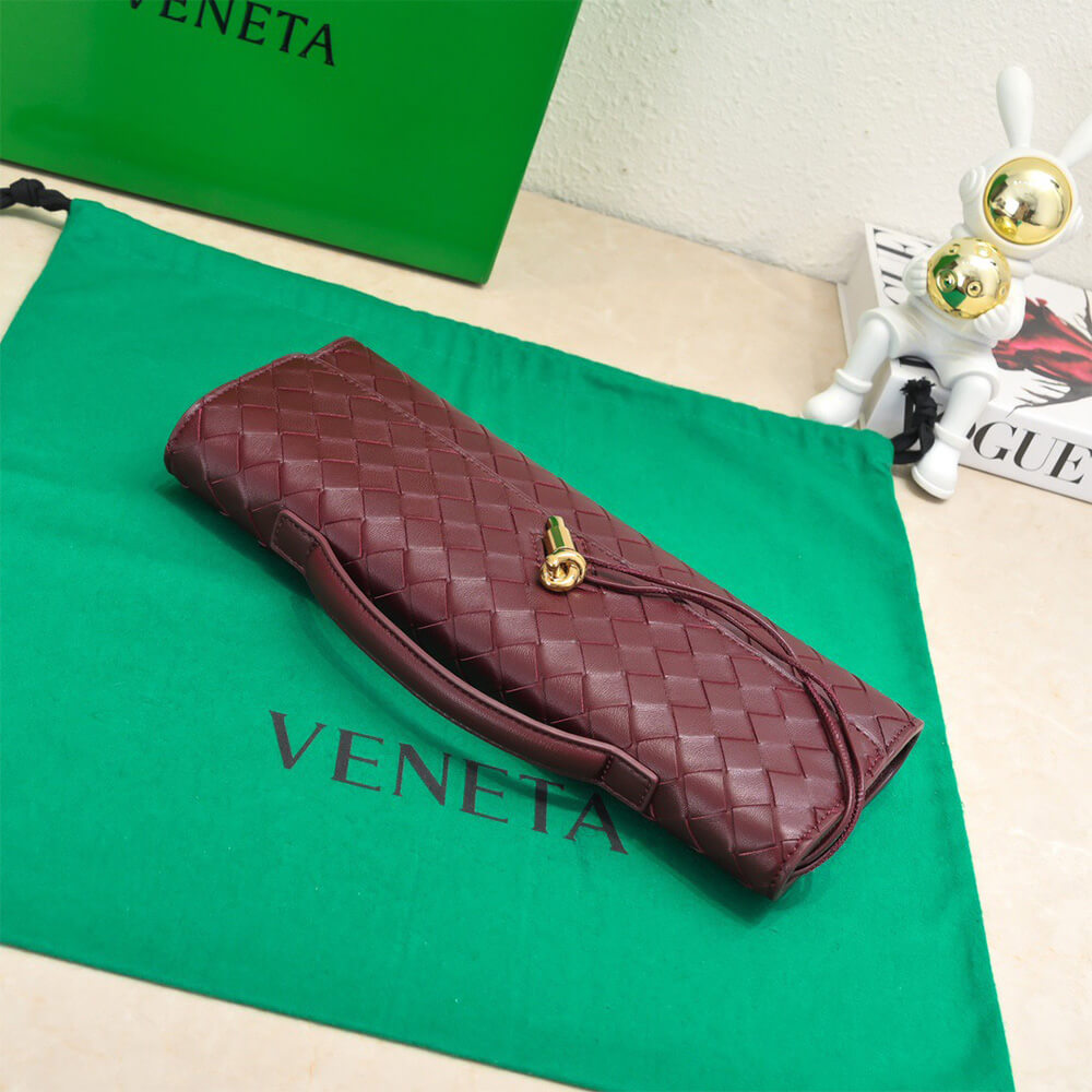 Barolo Bottega Veneta Andiamo Clutch (HIGH-END GRADE) - Image 5