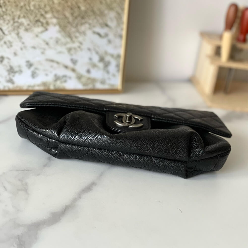 Black Chanel Vintage Cloud Bag (high-end grade) - Image 5