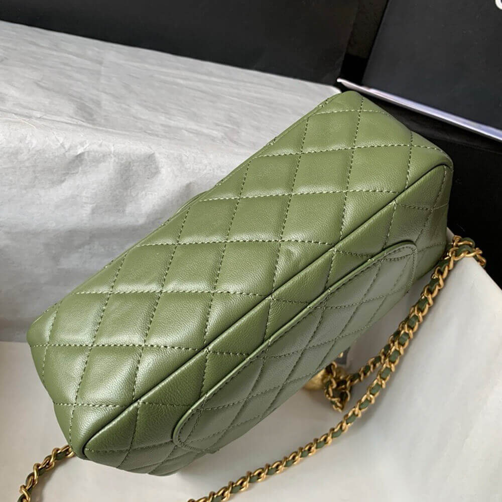 Lambskin Chanel Pearl Crush Mini Rectangular Flap - Image 5