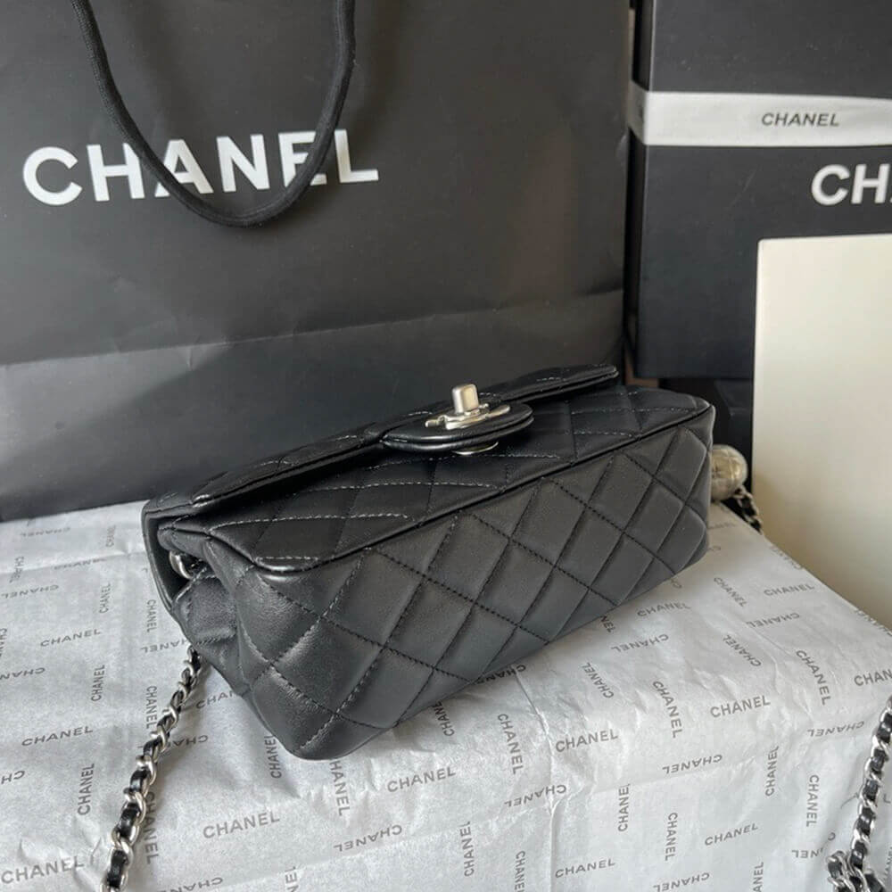 Lambskin Chanel Pearl Crush Mini Rectangular Flap - Image 5