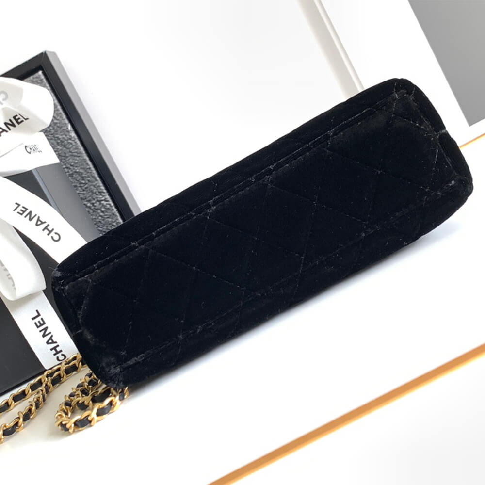 Black Chanel Mini Shopping Bag (high-end grade) - Image 5