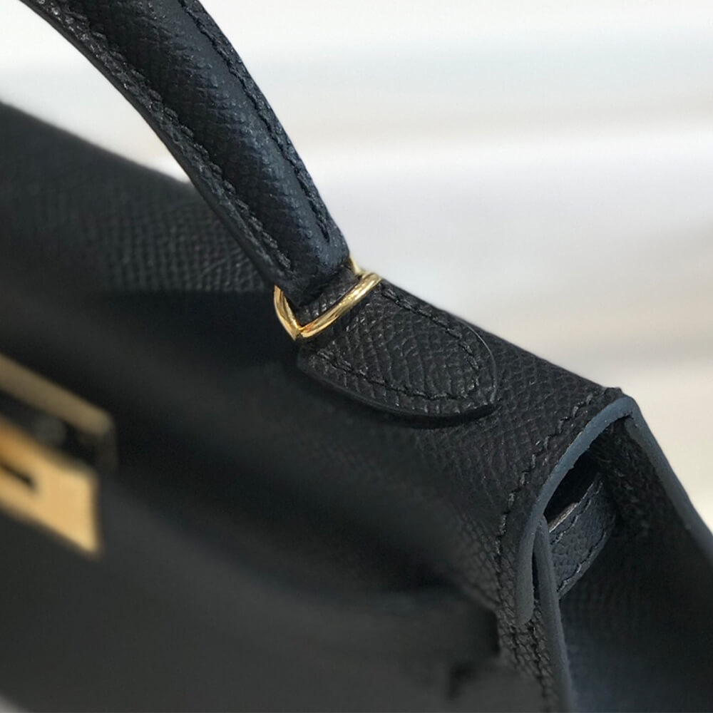 Black Hermes Mini Kelly II (High-end Grade) - Image 6
