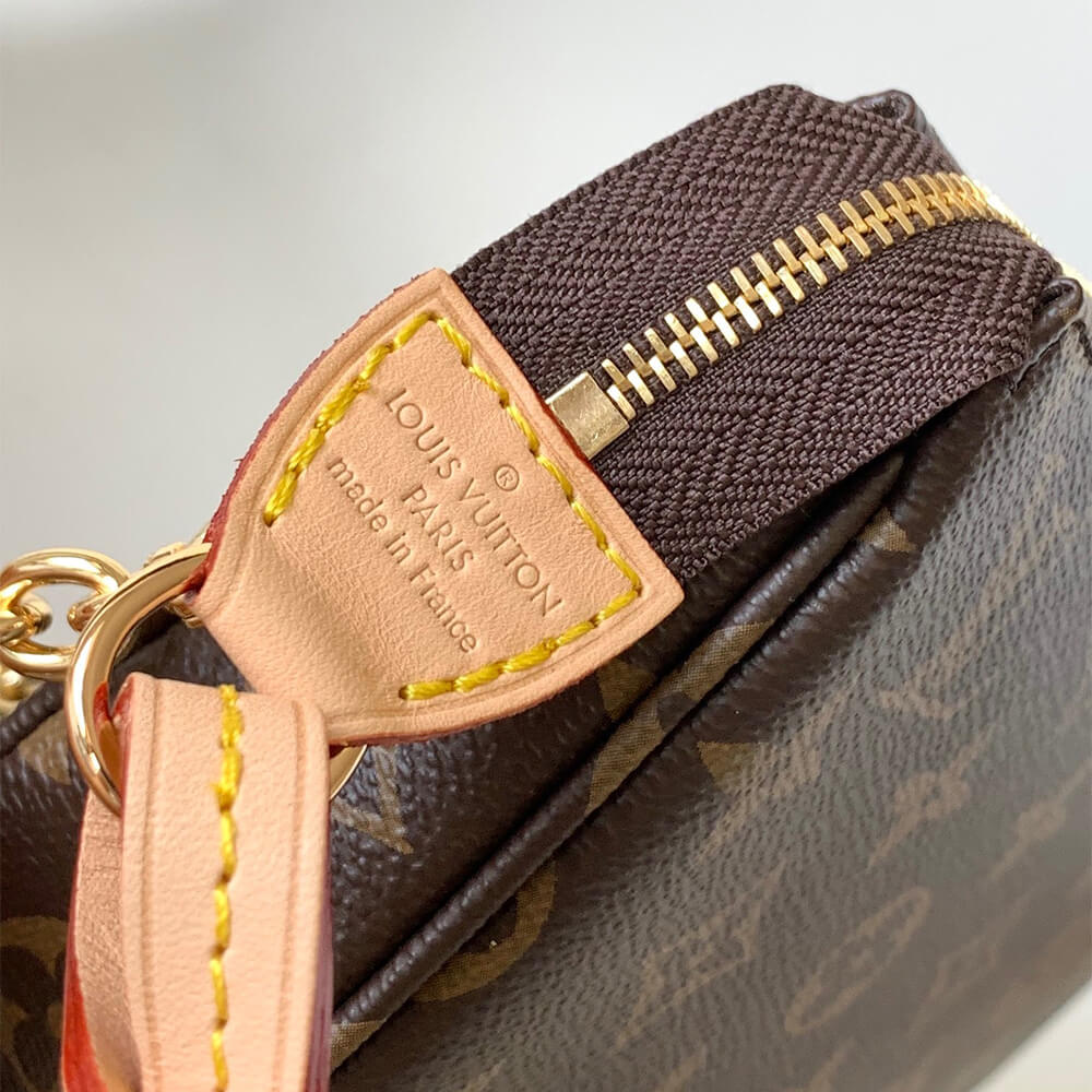 Gold LV Pochette Accessoires - Image 6