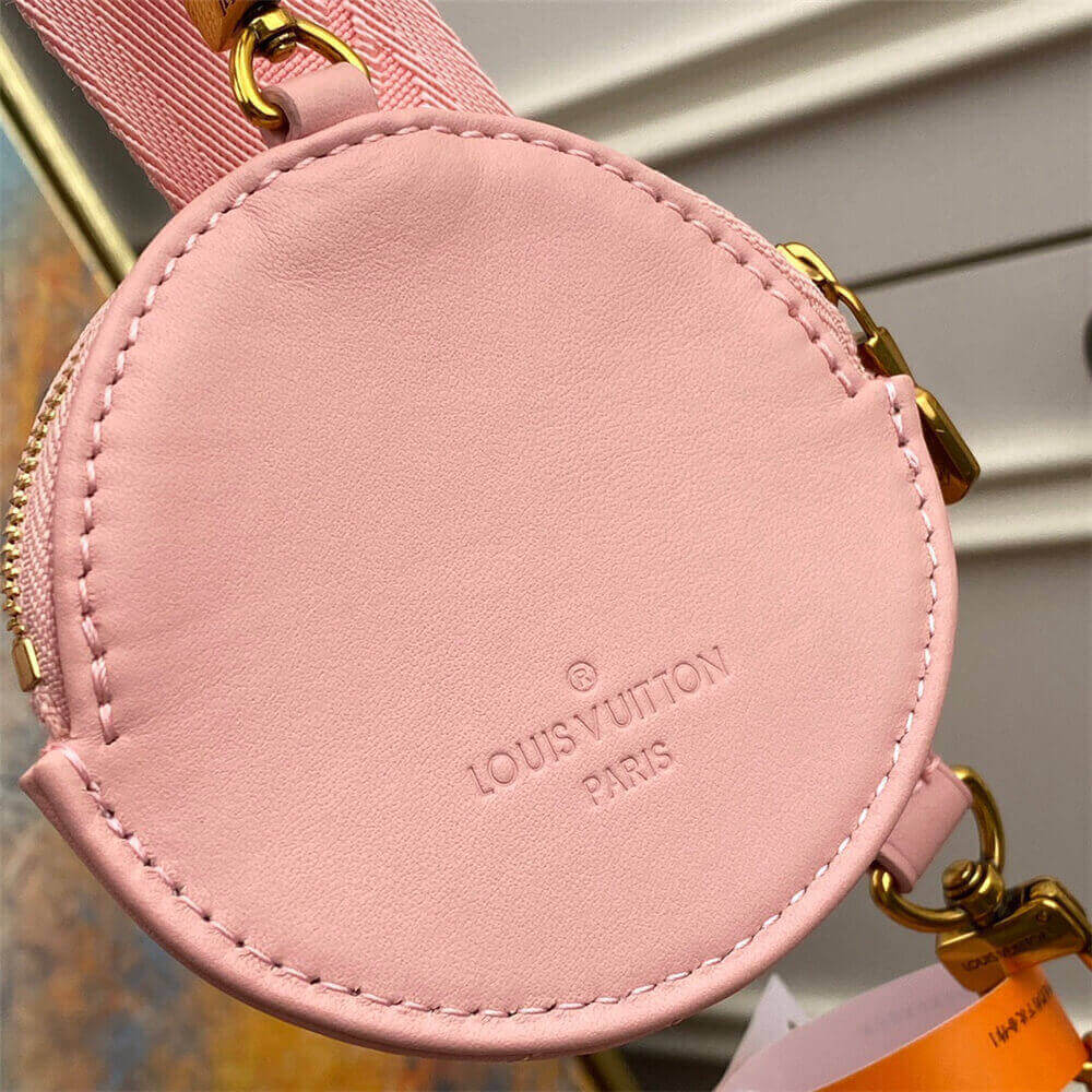 Rose Ballerine LV New Wave Multi Pochette Handbag - Image 6