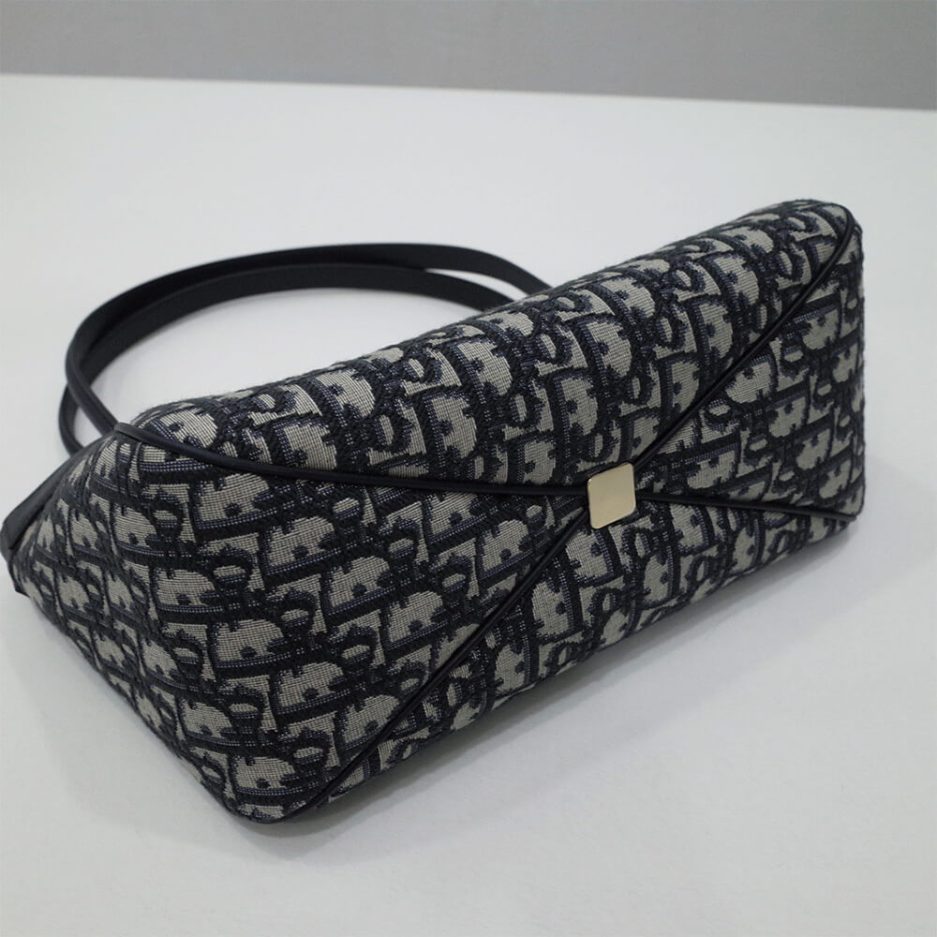 Blue MEDIUM DIOR KEY BAG - Image 6