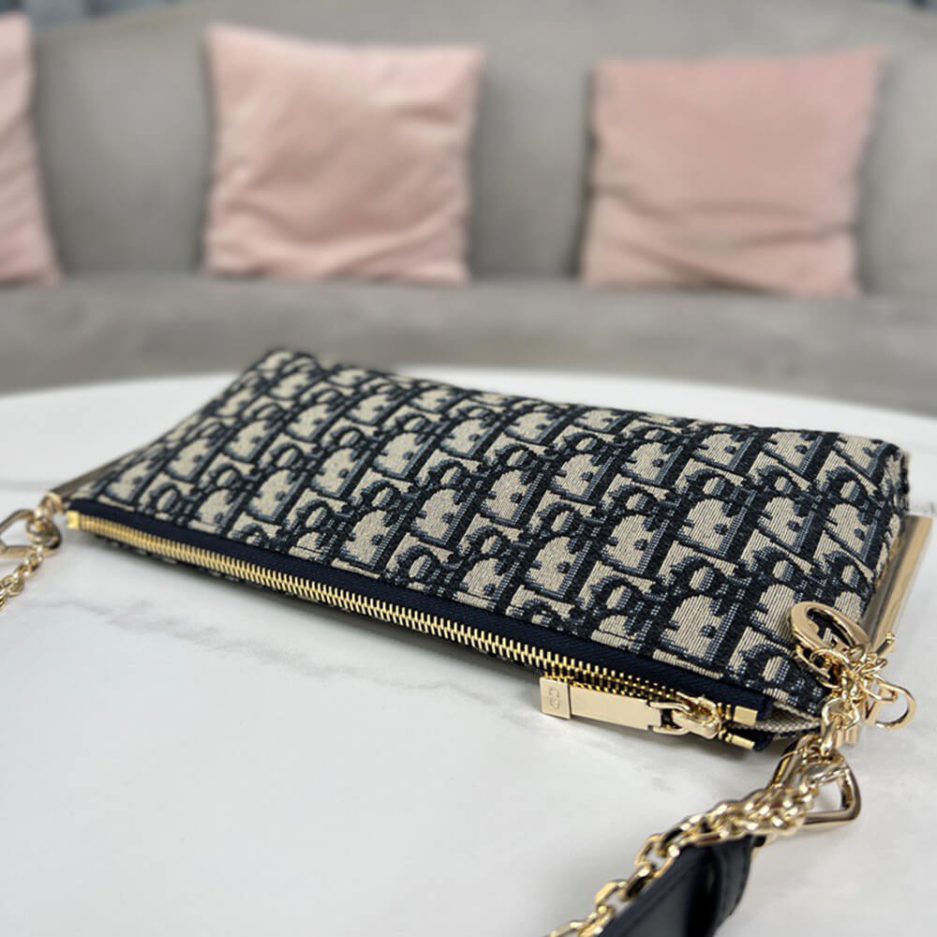 Blue DIOR CLUB BAG - Image 6