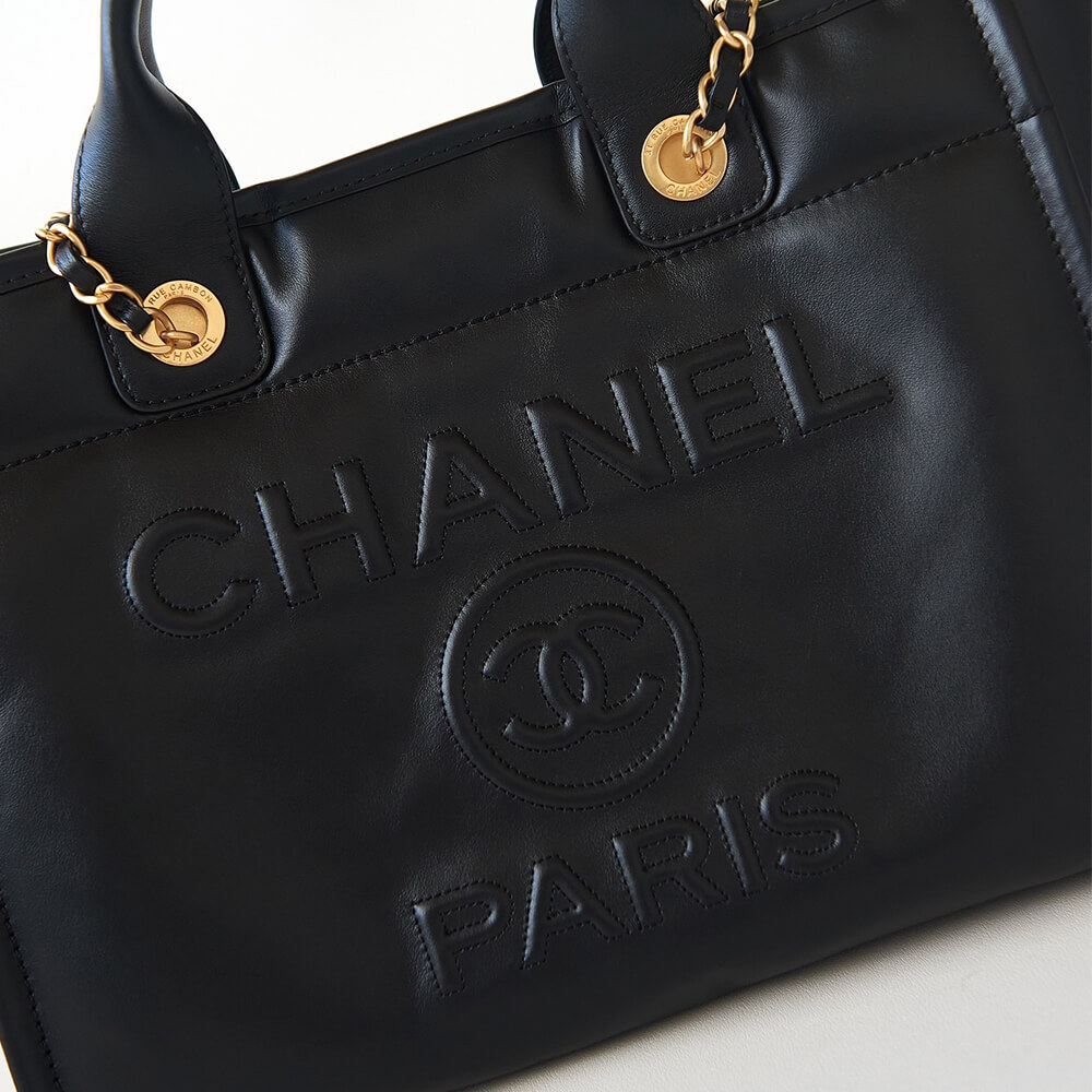 Black Chanel Small Tote Bag (high-end grade) - Image 6
