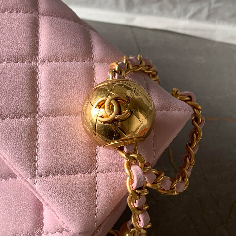 Lambskin Chanel Pearl Crush Mini Rectangular Flap - Image 6