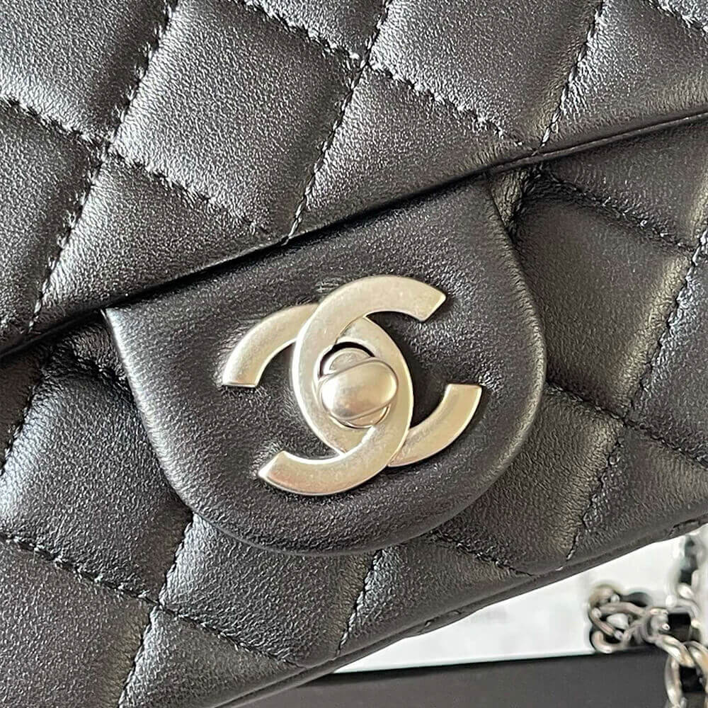 Lambskin Chanel Pearl Crush Mini Rectangular Flap - Image 6