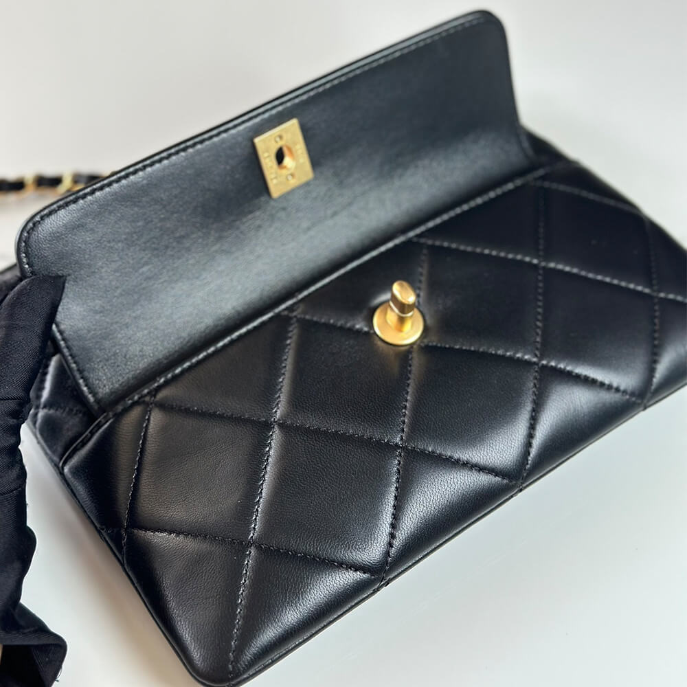 Black Chanel Clutch (high-end grade) - Image 6