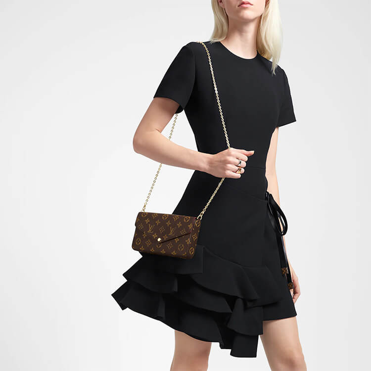 Monogram LV Felicie Pochette - Image 7