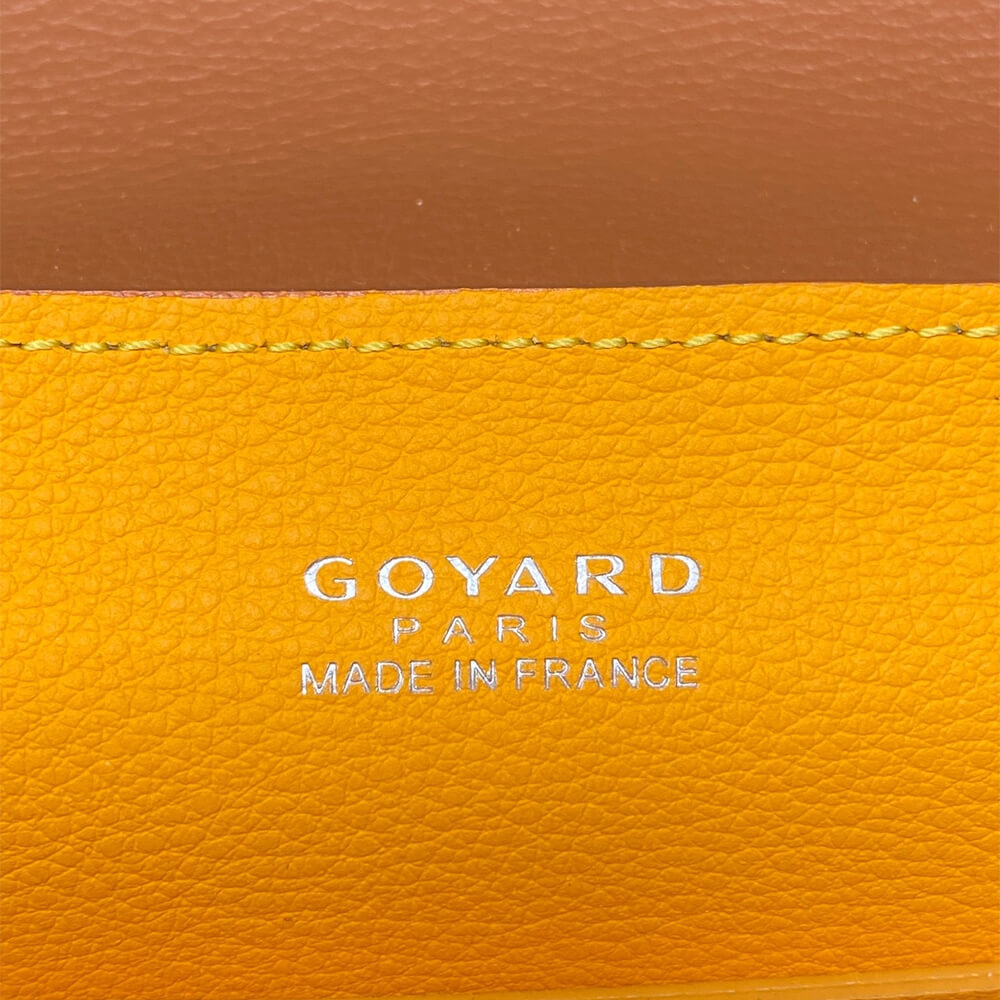 Black Tan Goyard Saigon Souple Mini Bag - Image 7