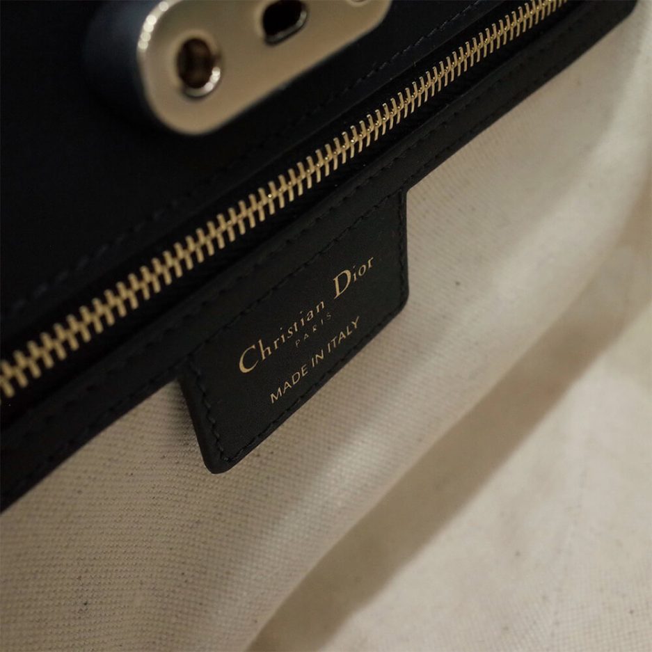 Blue MEDIUM DIOR KEY BAG - Image 7