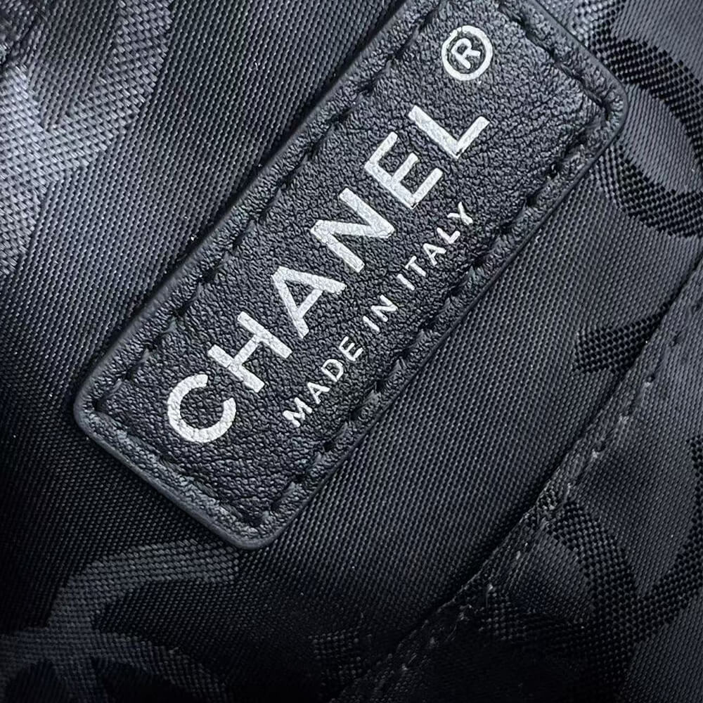 Beige Black Chanel Cambon Camera Bag (high-end grade) - Image 7