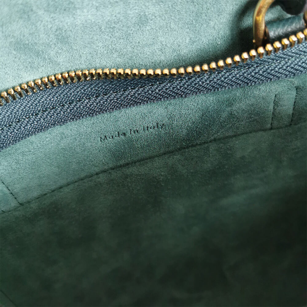 Prussian Blue CELINE NANO BELT BAG - Image 7