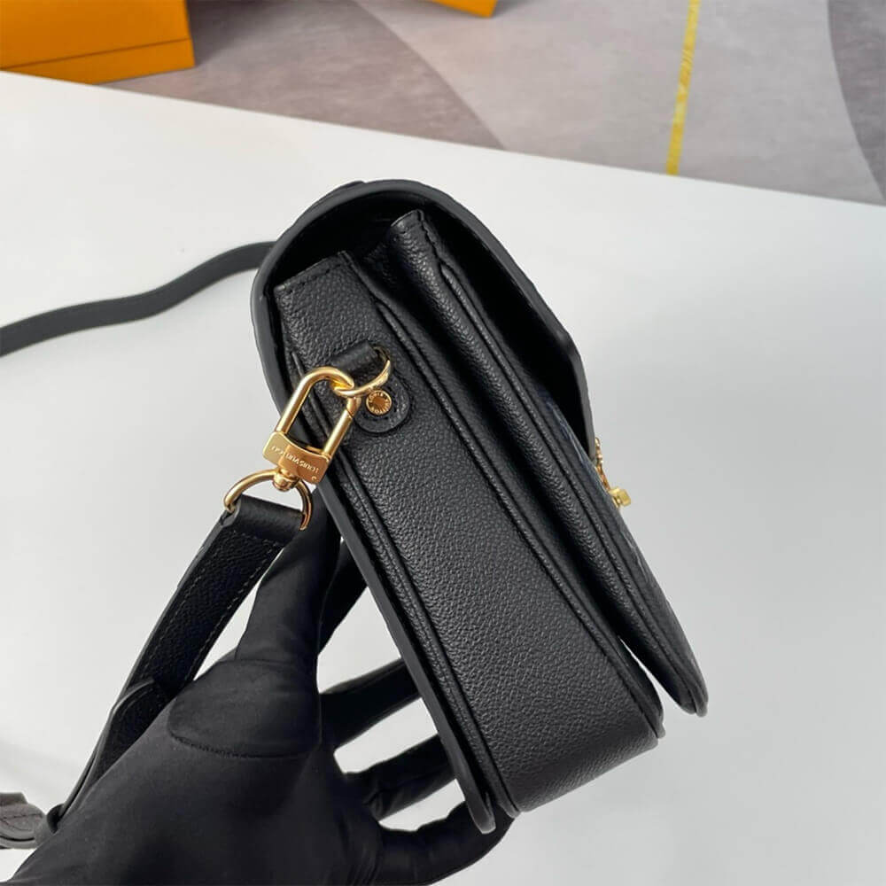 Black LV Pochette Metis - Image 7