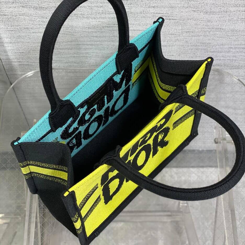 Small Dior Book Tote - Image 8
