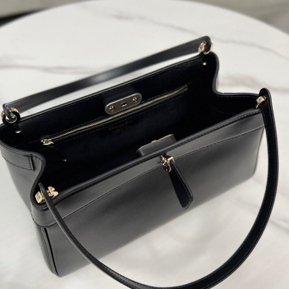 Black MEDIUM DIOR KEY BAG - Image 8